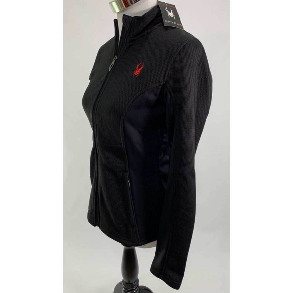 Spyder Women's Black Tonal Stryke Jacket - Picture 2 of 8